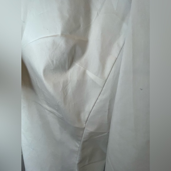 New York and Company Stretch button down white blouse XL - Picture 3 of 7